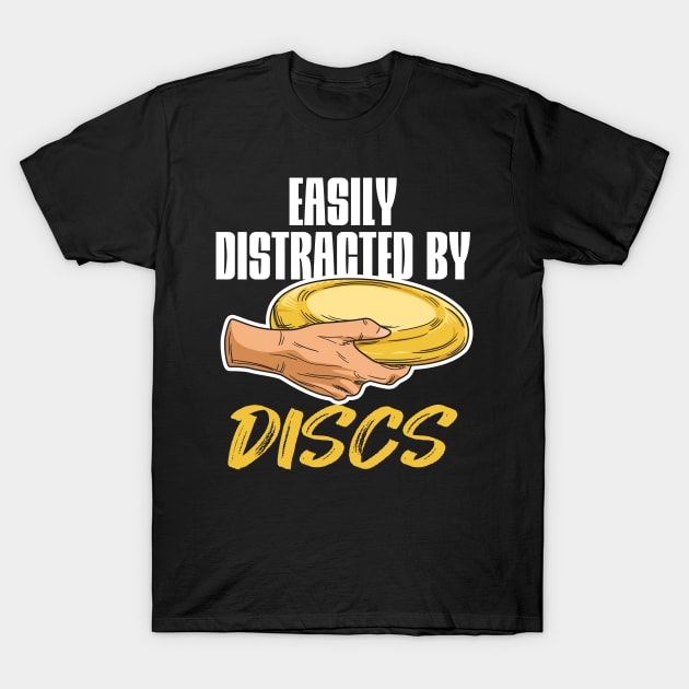 Flying Disc Sport Design for a Disc Golf Player T-Shirt by ErdnussbutterToast